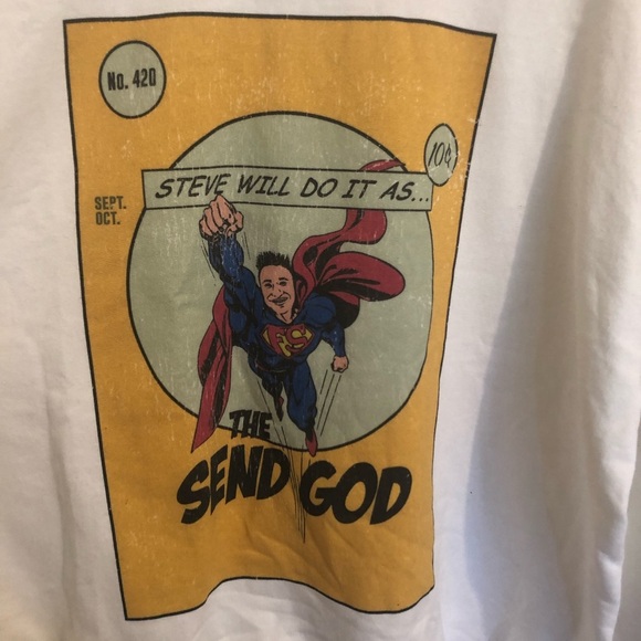 NELK BOYS STEVE WILL DO IT SUPERMAN HOODIE - Picture 6 of 9
